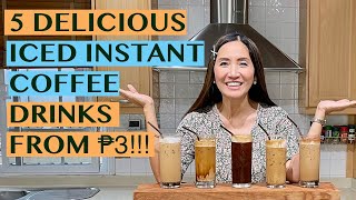 HOME CAFE: BEST EVER CAFE-STYLE ICED COFFEE FOR LESS THAN US$0.10 USING INSTANT COFFEE - 16OZ