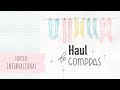 Haul de compras + sorteo internacional