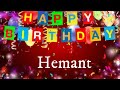 Hemant - Happy Birthday Song – Happy Birthday Hemant #happybirthdayHemant