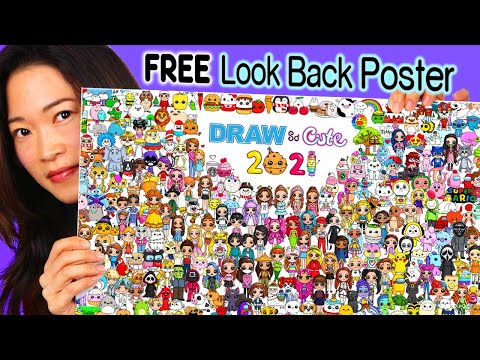 Draw So Cute LOOK BACK POSTER 2021 Art ???? FREE - YouTube