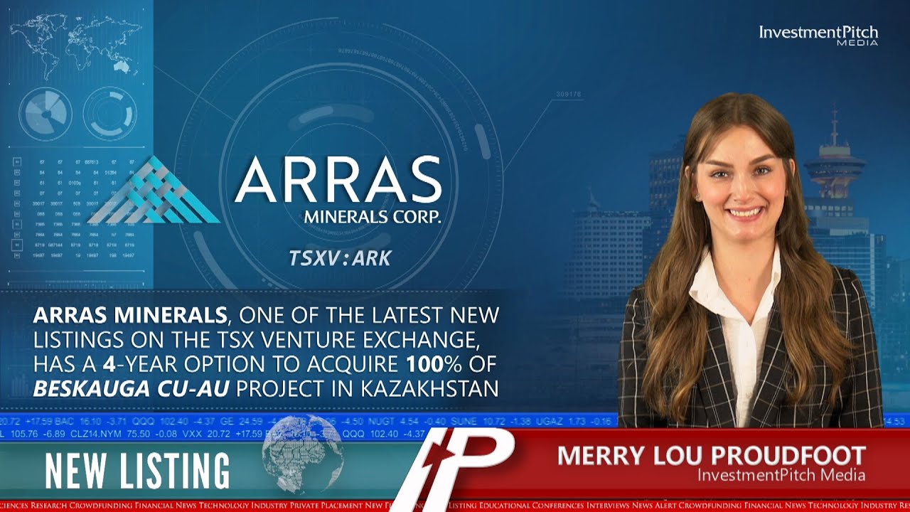 Arras Minerals is one of the latest new listings on the TSX Venture Exchange