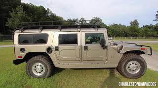 Here's a H1 Hummer | My First Time Seeing one in Person | Review & Tour