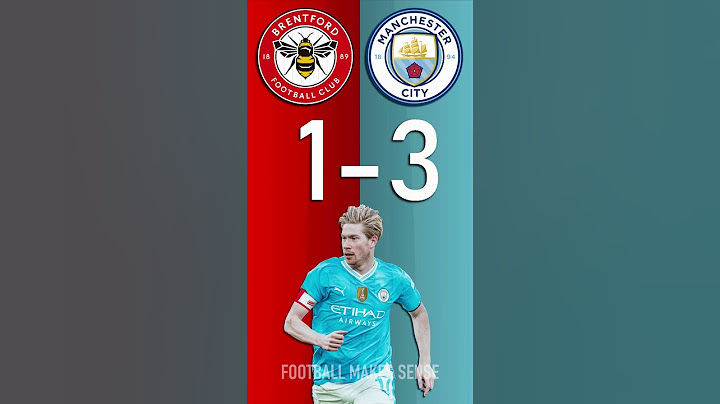 Brentford vs Man City : Premier League Score Predictor - hit pause or screenshot