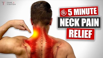 FAST Neck Pain Relief! [5-Minute Follow-Along Stretches]
