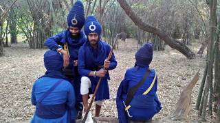Nihang singh gol (chakr) dumalea Wale || Veer Khalsa Gatka group (reg) barnala