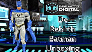 DC Rebirth Batman | Mcfarlane Toys Digital | Unboxing