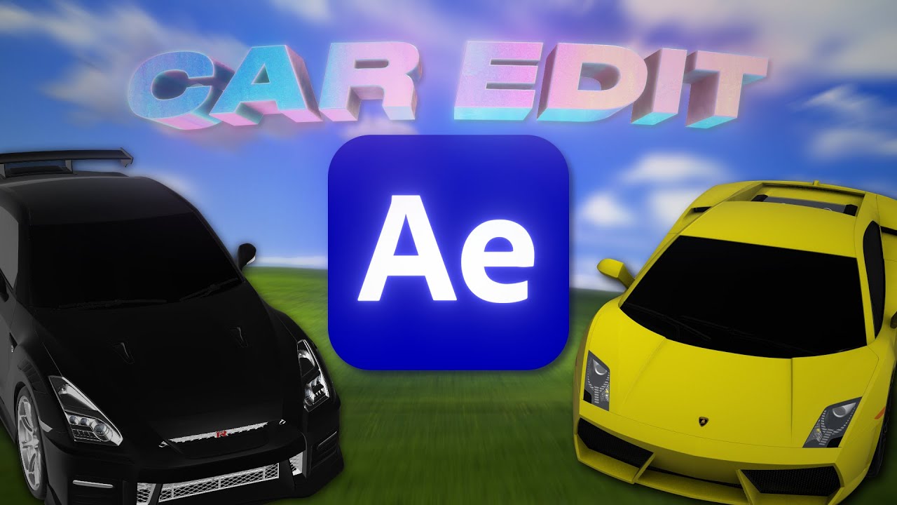 Pokúšam sa spraviť Edít AUTA! (Adobe After Effects)