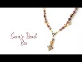 Sams bead box april 2024 and ethereal beaded necklace tutorial