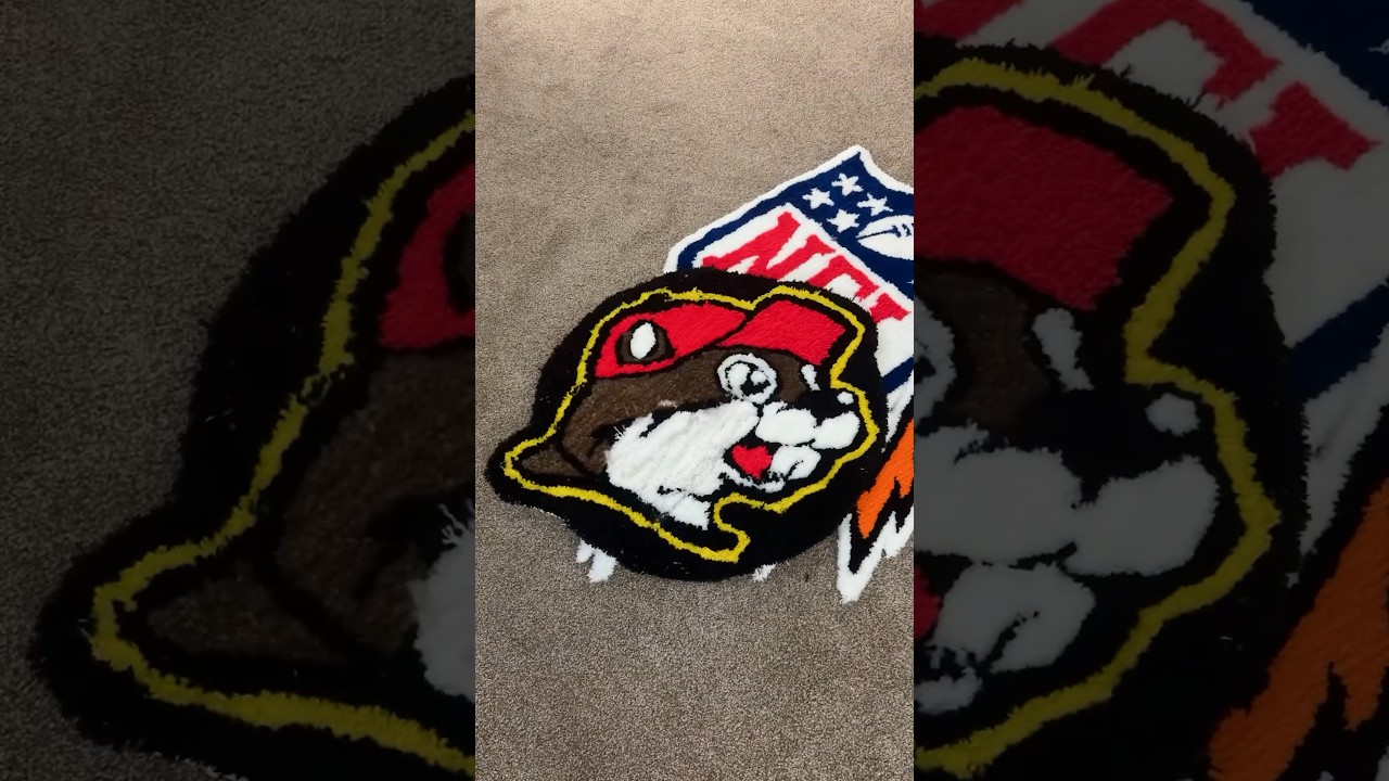 I Made The Buc-ee’s Logo into a Rug!
