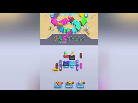 Bus Fever Party! Level 25 Hard Puzzle Walkthrough & Solution