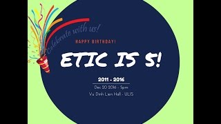 ETIC Intro - ETIC Birthday Party