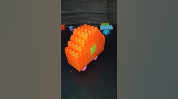 Satisfying DIy Lego Big care/ASMR Building Blocks/ Emran Toys #shorts #shortvideo #buildingblocks