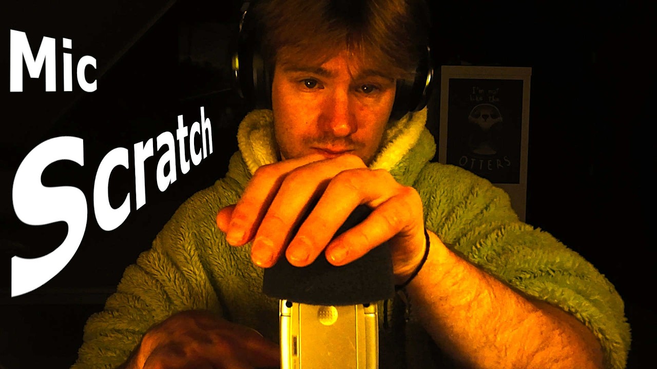 ASMR Gentle Mic Scratching (No Talking)
