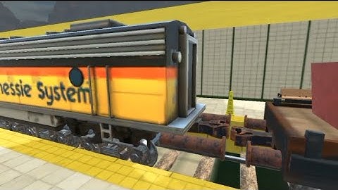 ICF BLUE COUPLING LHB RED PANTRY CAR TRAIN | BUMPY RAILROAD | RAILWORK | INDIAN TRAIN SIMULATOR