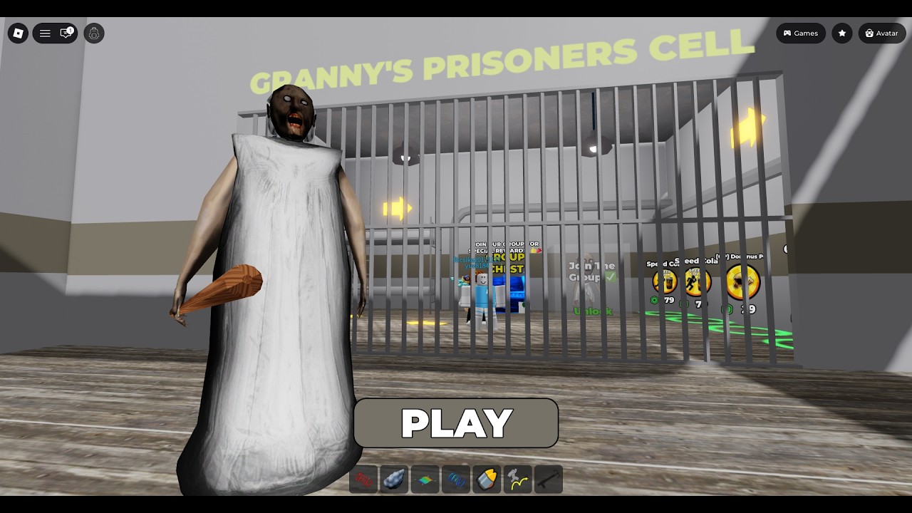 GRANNY'S DEADLY PRISON ESCAPE#roblox_#robloxgaming1.0