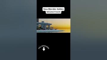 This Blender Add-on Generates a Mega City in Minutes