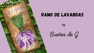 Como pintar, RAMITO de lavanda🪻 Paso a paso
