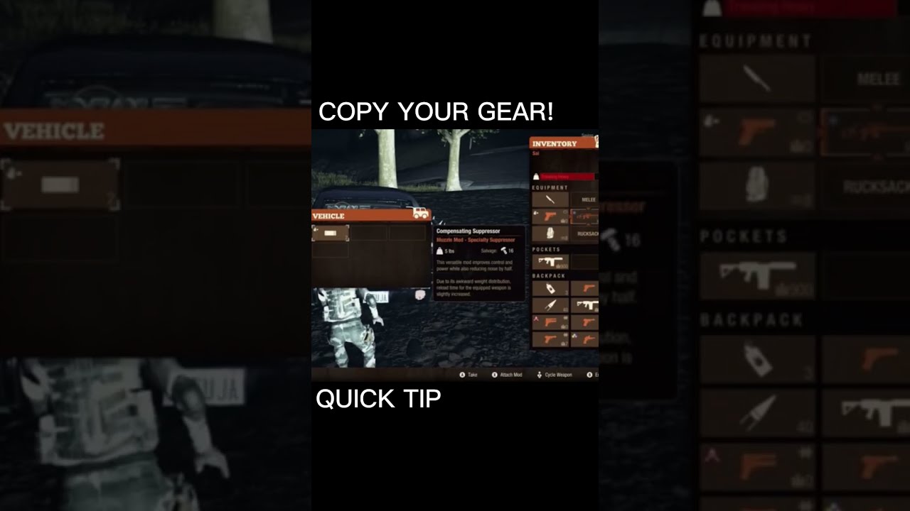 COPY ALL YOUR GUNS GEAR QUICKLY State Of Decay 2
