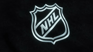NHL Logo Flag Animation Loop