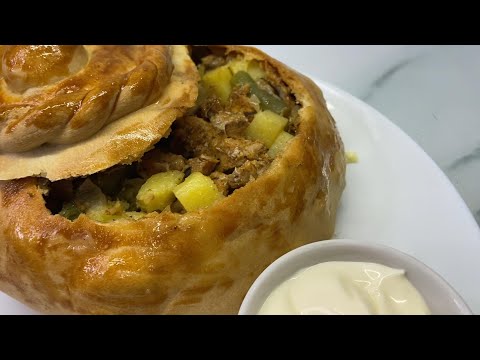 видео: Как приготовить жаркое в горшочках из теста | Вкусный ужин