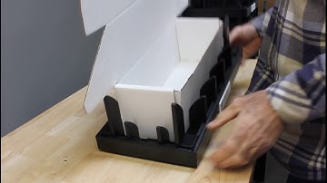 How to Fold 4 Different Sizes of Corrugated Cardboard Mailers, Shipping Boxes