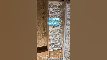 So sánh Pu Foam cách âm chuyên dụng với Pu Foam cách nhiệt #shorts