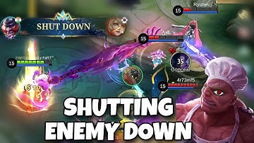 Sharingan Franco Hooks Shutting Enemy Down | Wolfxotic | MLBB