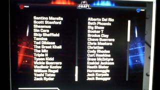 WWE DRAFT 2011 Predictions