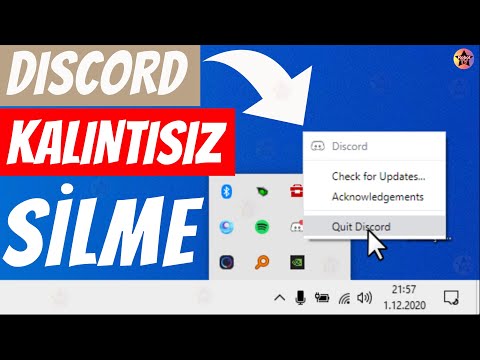 Discord Tamamen Nasıl Silinir? (Discord Tamamen Kaldırma)