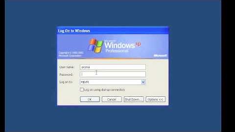 Log-on to Lab Computer MBVM