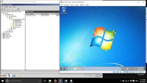 Configuring a DHCP server using Windows Server 2008 R2
