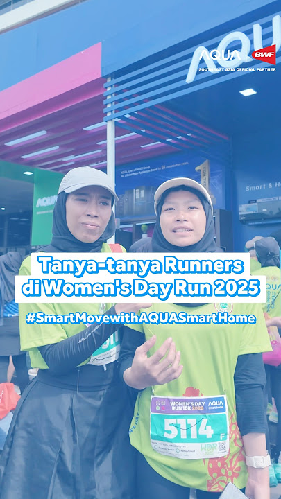 Ada pesan menarik dari teman-teman runners di Women's Day Run kemarin!