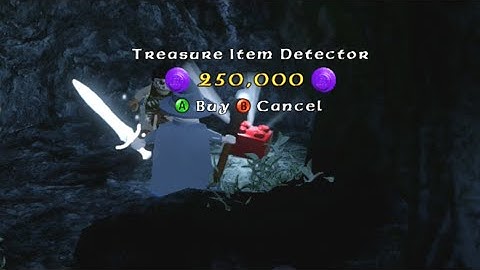 LEGO The Hobbit - Treasure Item Detector Red Bricks Location