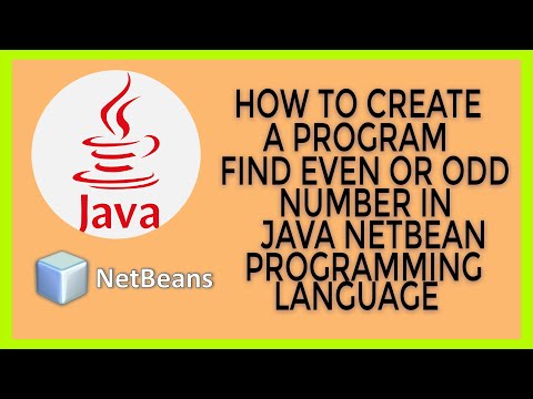 How to Create a program find ||Even or Odd|| Number in ||JAVA NETBEAN|| Programming language