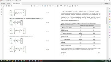 Explanation of mode superposition method, which is used for earthquake analysis of structures.