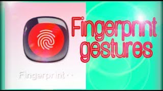 How to enable Fingerprint sensor/scanner gestures screenshot 5