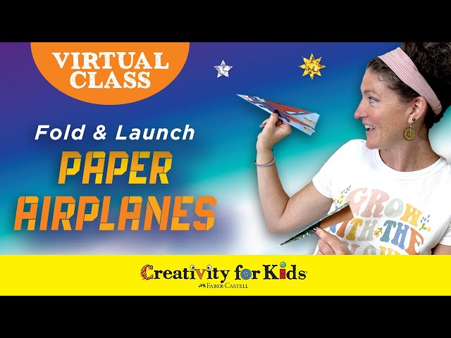 Creativity For Kids Kit: Paper Airplane Squadron