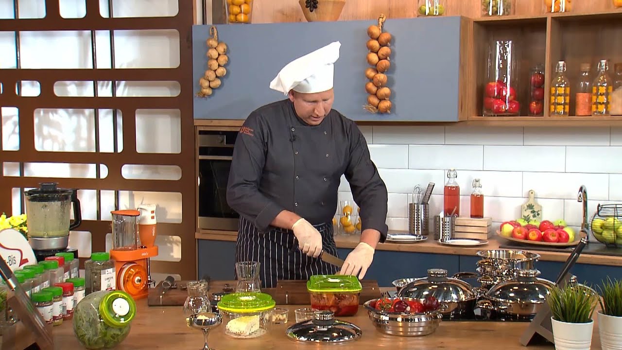 Rączka gotuje: grillowane warkocze mięsne, faszerowane ziemniaki i wiosenna sałatka