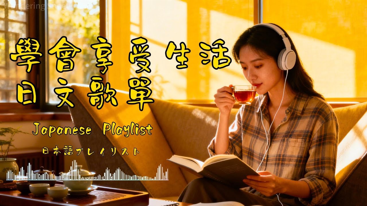 用日系R&B，把生活过成喜欢的样子 🎧｜忙碌中治愈自己的抒情歌单 · J-POP休闲时光