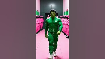 Squid game with Hulk #hullk#viralvideo #trending