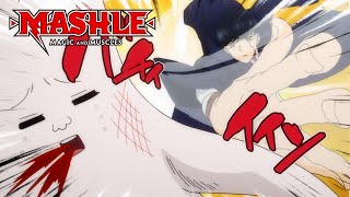 Mash Silences a Vegetable | MASHLE: MAGIC AND MUSCLES Resimi