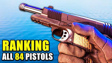 Ranking Every PISTOL in COD History From Worst to Best