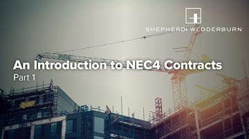 Construction & Infrastructure Webinar Series: An Introduction to NEC4 Contracts