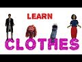 Clothes Song Clothing Song For Kids Learn Clothes English Vitamin Bubbles