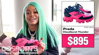Mulatto Shows Off Her Sneaker Collection | GQ Sports screenshot 2