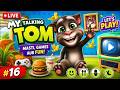 LIVE My Talking Tom Gameplay Tom Ke Sath Masti Games LIVE My Talking Tom Gameplay Tom Ke Sath Masti Games