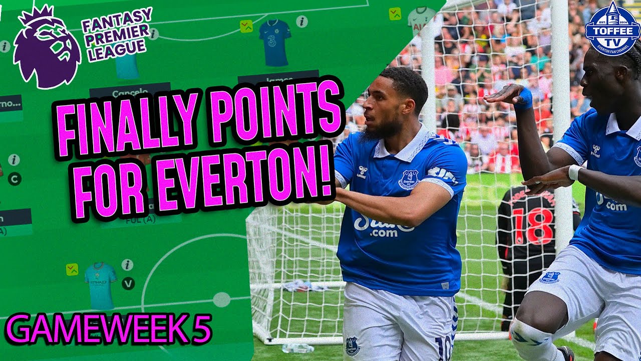 Everton players get some FPL points at last! | The FPL Show - GW5 | Fantasy Premier League 2023/24