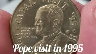 pope john paul visit in 1995#pope #papalvisit