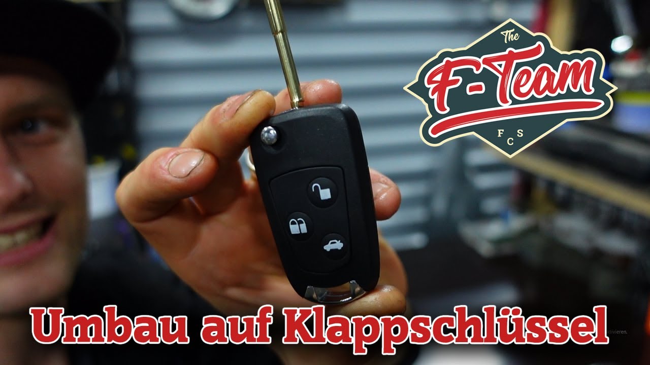 Umbau auf KLAPPSCHLÜSSEL, Ford Focus / Mondeo / KA / Fiesta / Escort