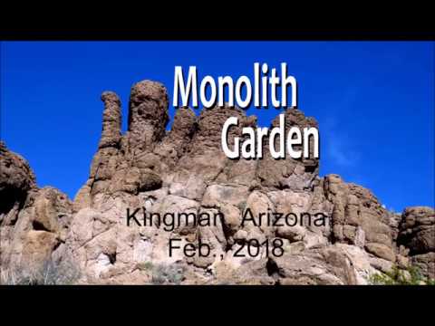 Monolith Garden Trails Kingman Az Feb 2018 Youtube